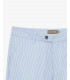 Striped bermuda shorts