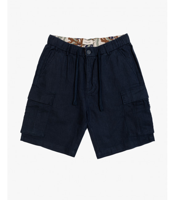 Bermuda casual in lino