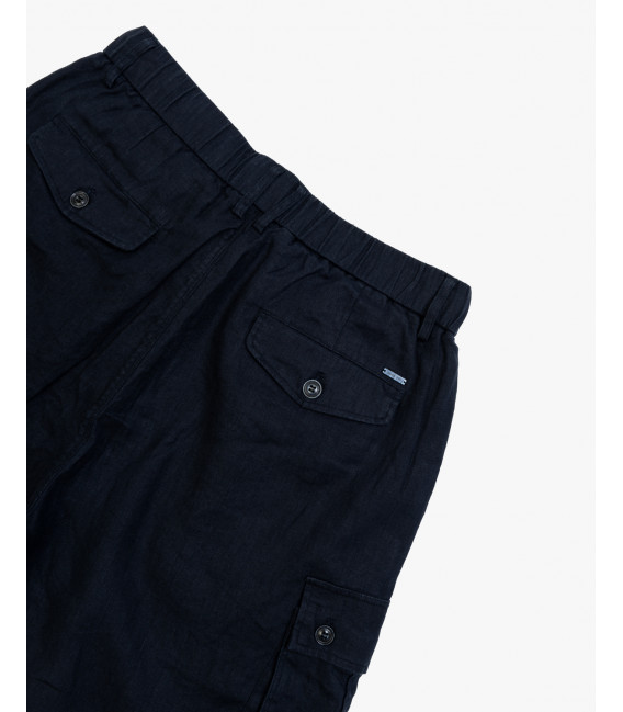Bermuda casual in lino