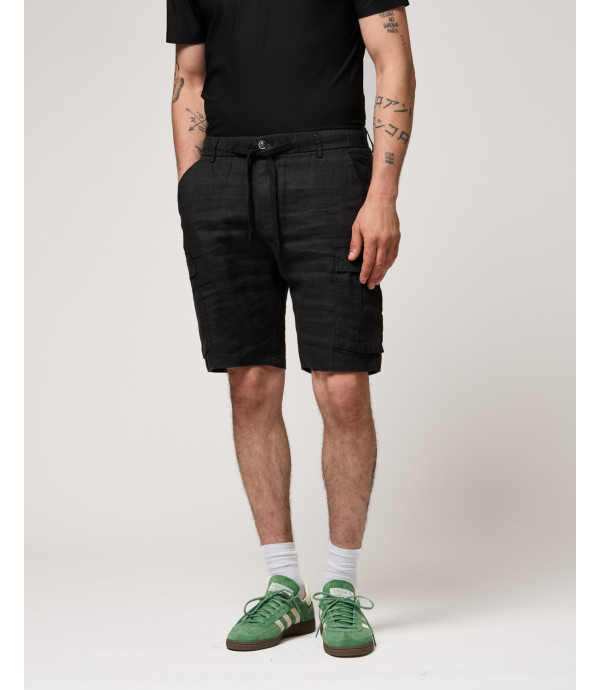 Bermuda casual in lino