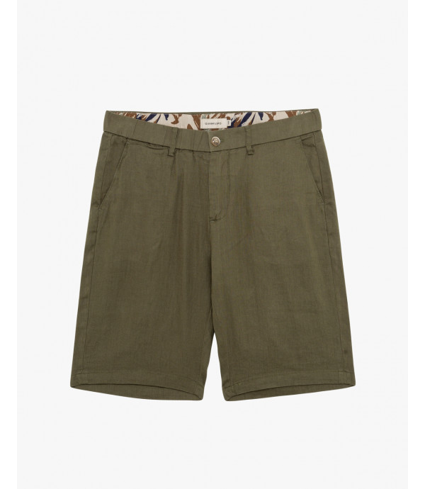 Bermuda chinos in lino