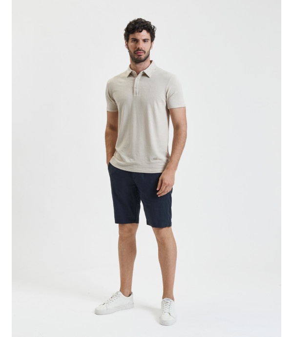 Bermuda chinos in lino