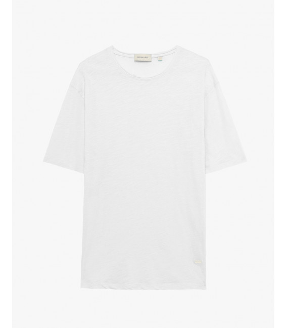 T-shirt in cotone slub