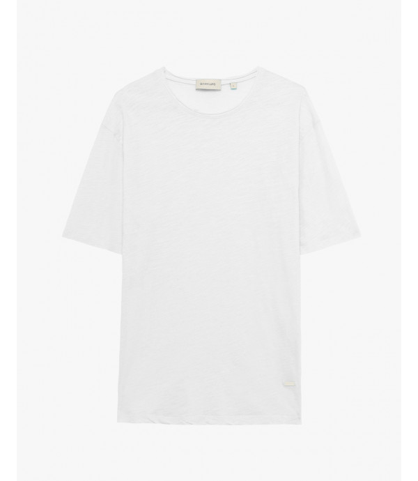 T-shirt in cotone slub