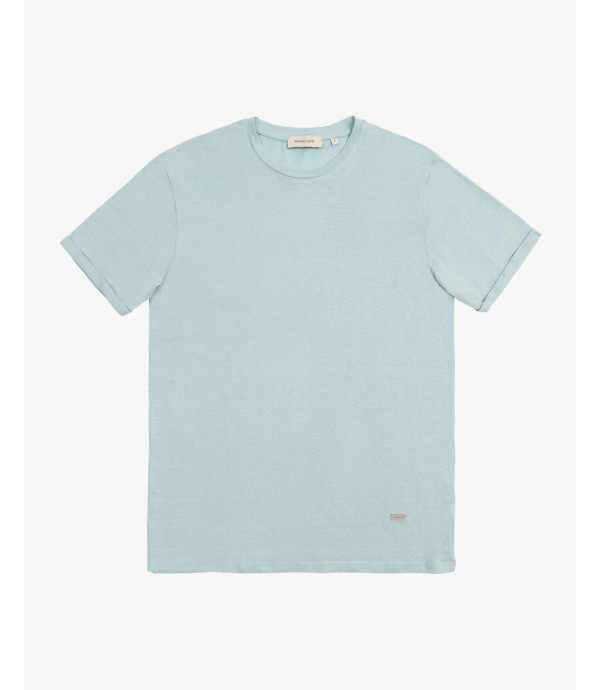 T-shirt in jersey di lino