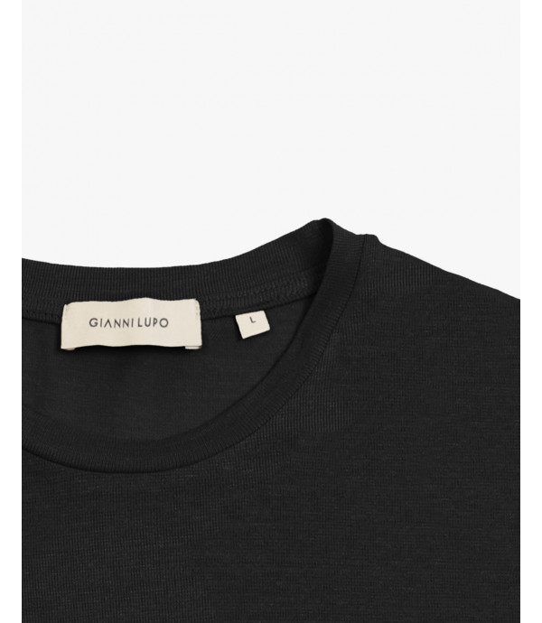T-shirt in jersey di lino