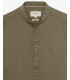 Camicia serafino in lino