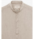 Camicia serafino in lino