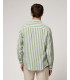 Camicia a righe in lino