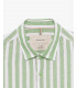 Camicia a righe in lino