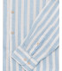 Camicia a righe in lino