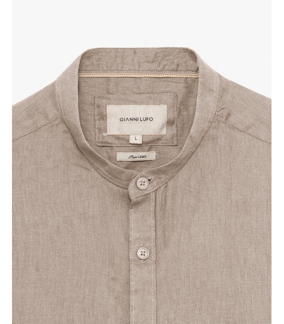 Camicia coreana in lino
