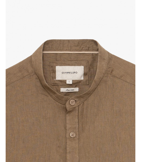Camicia coreana in lino