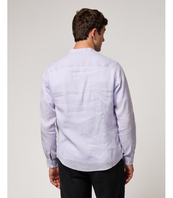 Camicia coreana in lino