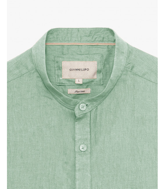 Camicia coreana in lino