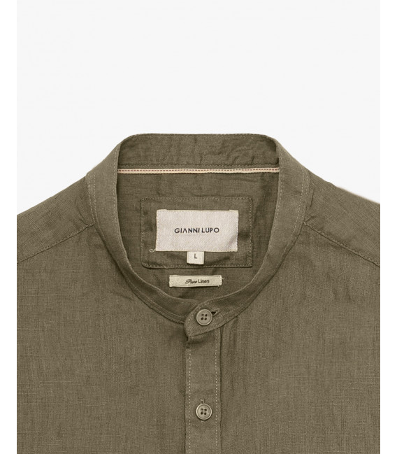 Camicia coreana in lino