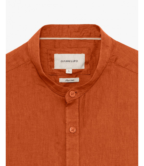 Camicia coreana in lino