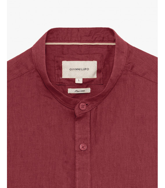 Camicia coreana in lino
