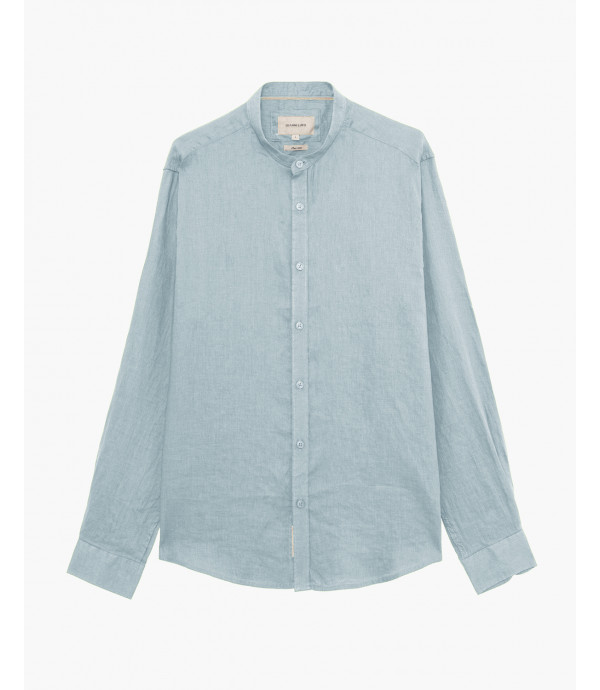 Camicia coreana in lino