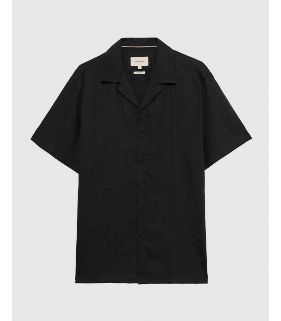 Camicia a maniche corte in lino