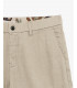 Bermuda chinos in lino