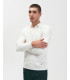 Knit polo shirt