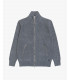 Cardigan in maglia con zip