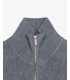 Cardigan in maglia con zip