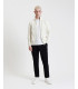 Knitted cardigan with zip