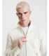 Knitted cardigan with zip