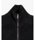 Knitted cardigan with zip
