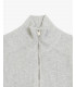 Cardigan in maglia con zip