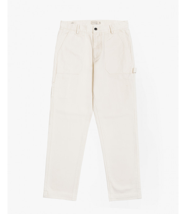 Pantalone workwear in twill di cotone