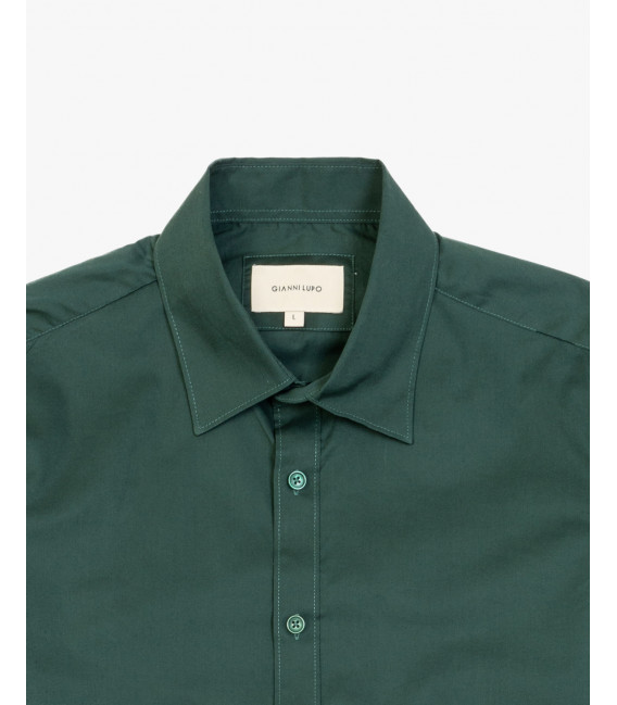 Stretch cotton shirt