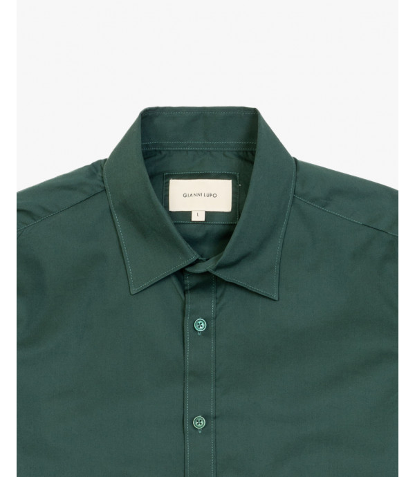 Camicia cotone stretch