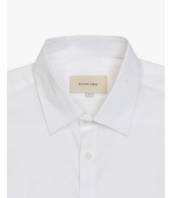 Camicia cotone stretch