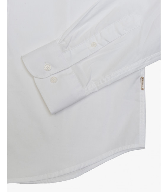 Stretch cotton shirt
