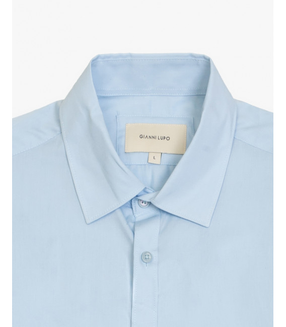 Stretch cotton shirt