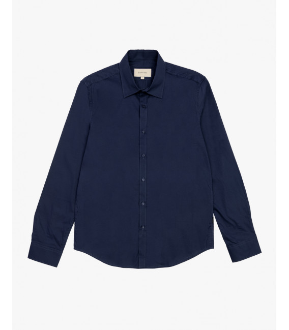 Stretch cotton shirt