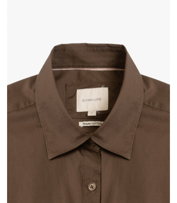 Camicia cotone stretch