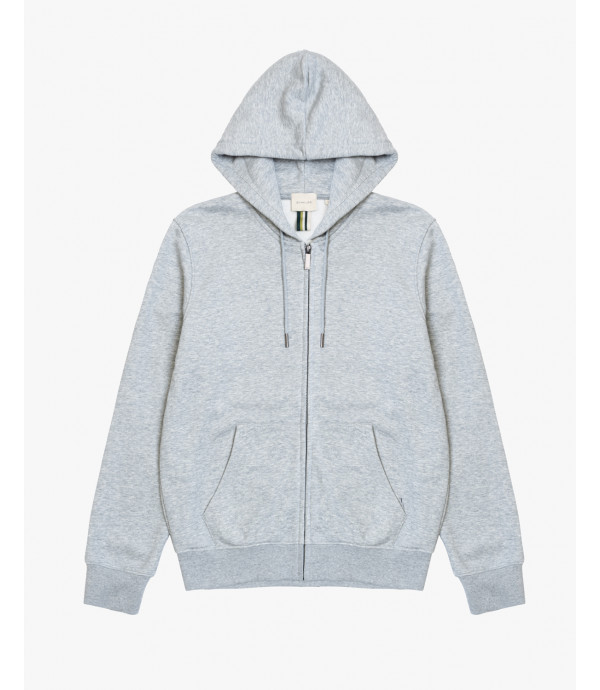 Felpa con cappuccio e zip