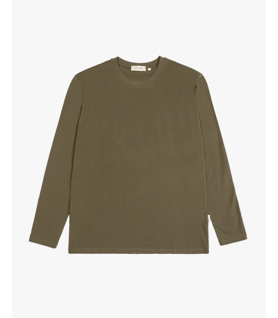 Long-sleeved cotton T-shirt