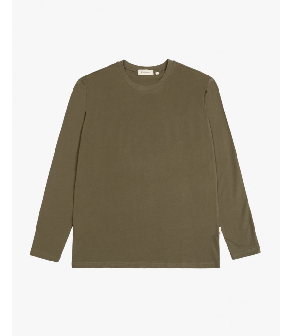 T-shirt maniche lunghe in cotone