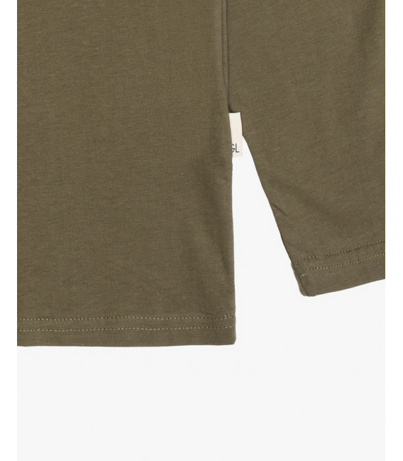 Long-sleeved cotton T-shirt