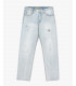 ALEX straight jeans light wash with rips