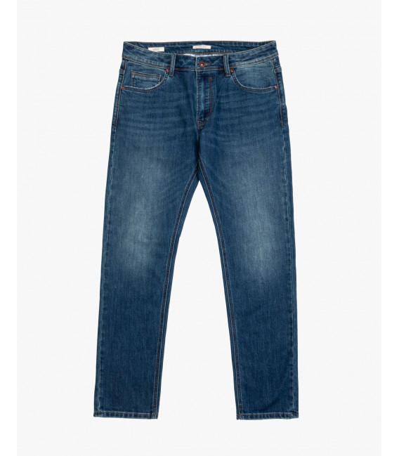 BRUCE regular fit jeans dark wash with abrasions