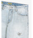 ALEX straight jeans light wash with rips