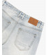 ALEX straight jeans light wash with rips