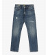 Jeans BRUCE regular fit medium wash con strappi