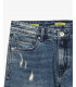 Jeans BRUCE regular fit medium wash con strappi